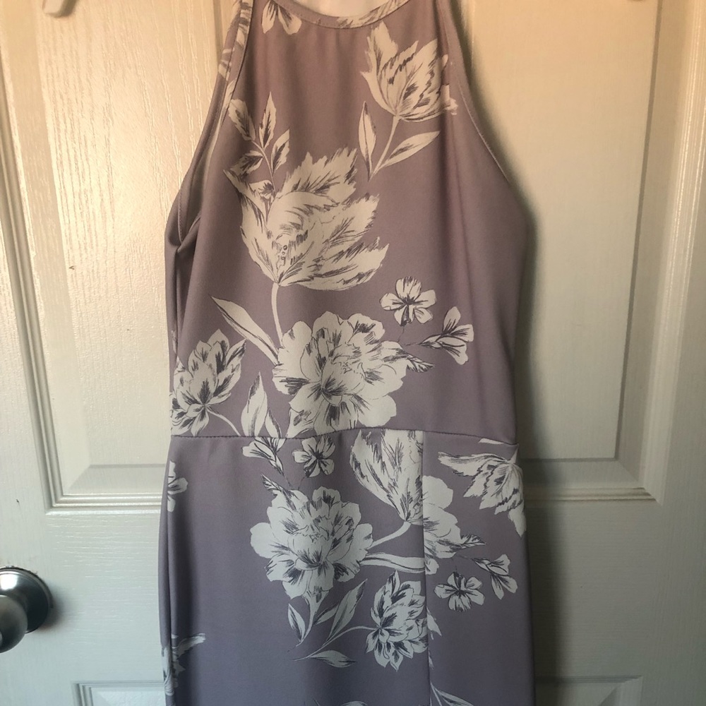 Floral fitted dress (4)